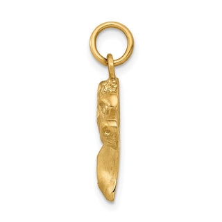 14k Yellow Gold Dog Charm C524