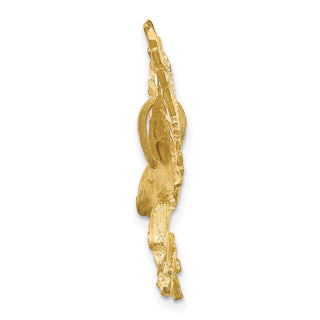 14k Yellow Gold Eagle Pendant C542