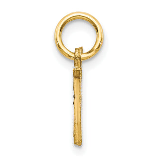14k Yellow Gold Initial A Charm C565A