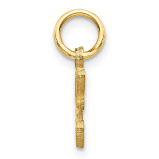 14k Yellow Gold Initial C Charm C565C