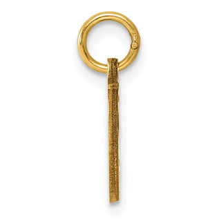 14k Yellow Gold Initial C Charm C565C