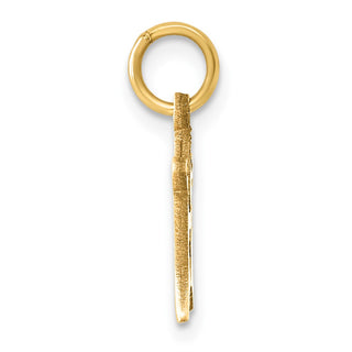 14k Yellow Gold Initial H Charm C565H
