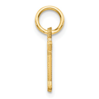 14k Yellow Gold Initial N Charm C565N