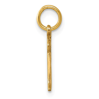 14k Yellow Gold Initial R Charm C565R