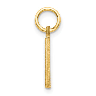 14k Yellow Gold Initial A Charm C566A