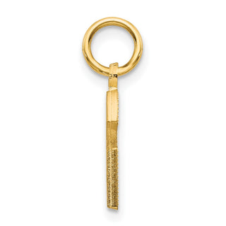 14k Yellow Gold Initial G Charm C566G