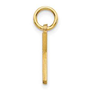 14k Yellow Gold Initial K Charm C566K