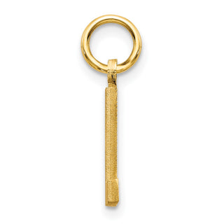 14k Yellow Gold Initial L Charm C566L