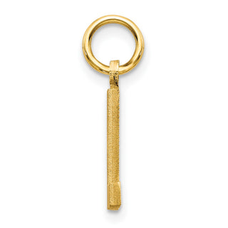 14k Yellow Gold Initial L Charm C566L