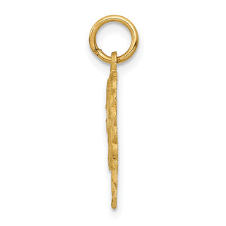 14k Yellow Gold Initial A Charm C568A