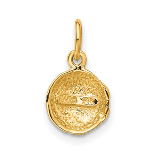 14k Yellow Gold Soccer Ball Charm C587