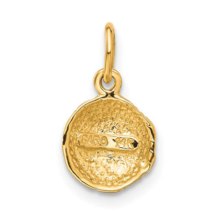 14k Yellow Gold Soccer Ball Charm C587