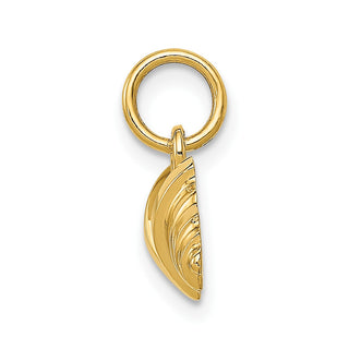 14k Yellow Gold Barbell Charm C588