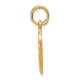 14k Yellow Gold Break Apart MY LOVE TO YOU I GIVE MY HEART Charm