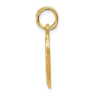 14k Yellow Gold Break Apart MY LOVE TO YOU I GIVE MY HEART Charm