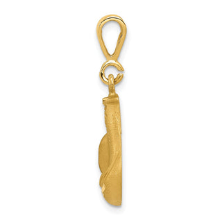 14k Yellow Gold Boxing Glove Pendant C591