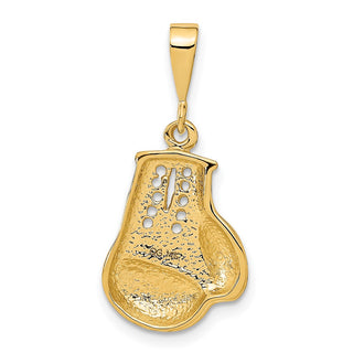 14k Yellow Gold Boxing Glove Pendant C591