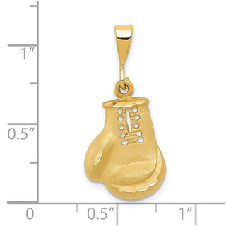 14k Yellow Gold Boxing Glove Pendant C591
