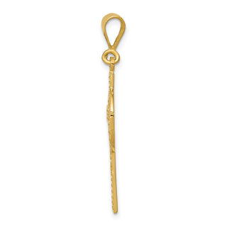 14k Yellow Gold Celtic Cross Pendant C773
