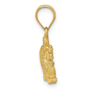 14k Yellow Gold Lion Charm C83