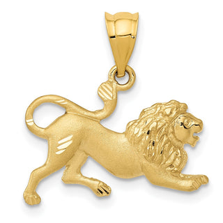 14k Yellow Gold Lion Charm C83