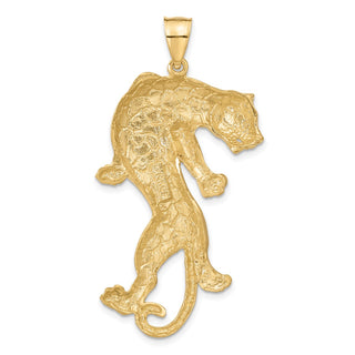 14k Yellow Gold Panther Pendant C87