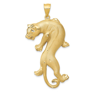 14k Yellow Gold Panther Pendant C87