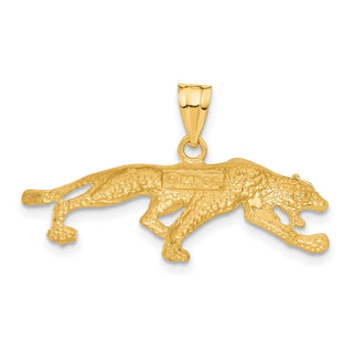 14k Yellow Gold Panther Pendant C92