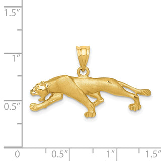 14k Yellow Gold Panther Pendant C92
