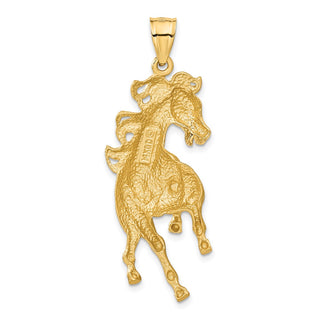 14k Yellow Gold Horse Pendant C98
