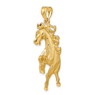 14k Yellow Gold Horse Pendant C98