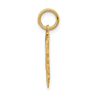 14k Yellow Gold 20 In Heart Charm
