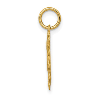 14k Yellow Gold 25 In A Heart Charm