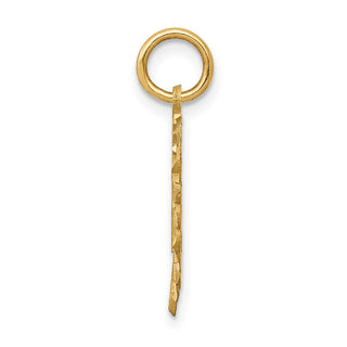 14k Yellow Gold 21 In Heart Charm