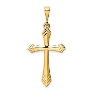 14k Yellow Gold Passion Cross Pendant CH126Y