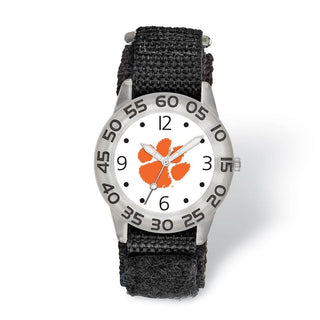 LogoArt Clemson University Childs Fan Nylon Strap Quartz Watch