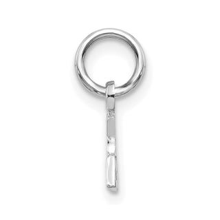 14k White Gold I HEART MY GRANDMA Charm