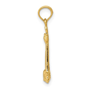 14k Yellow Gold Cape May Lighthouse Pendant