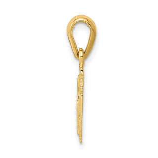 14K Yellow Gold Jerusalem Cross Charm