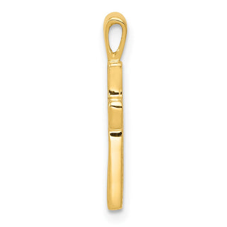 14k Yellow Gold Cross Pendant D167