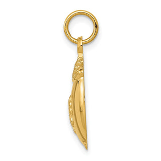 14k Yellow Gold Pot Of Gold Charm