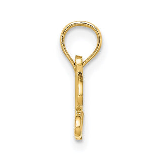 14k Yellow Gold Precious Pendant
