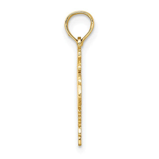14k Yellow Gold 100% Scorpio Pendant