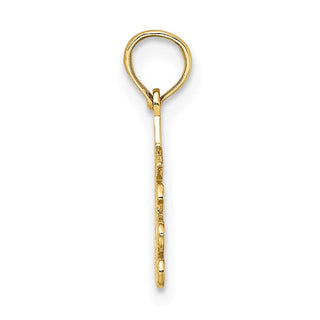 14k Yellow Gold 100% Sagittarius Pendant