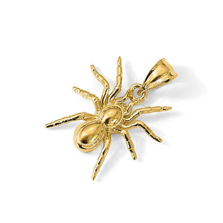 14k Yellow Gold Polished Spider Pendant
