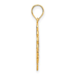 14k Yellow Gold Fancy Pendant D5068