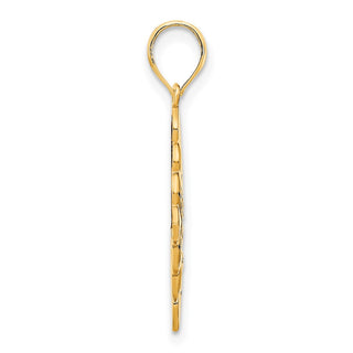 14k Yellow Gold Fancy Pendant D5068