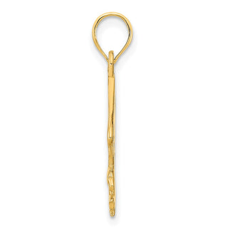 14k Yellow Gold Eagle Pendant D5070