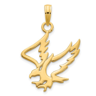 14k Yellow Gold Eagle Pendant D5070