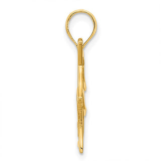 14k Yellow Gold Unicorn Pendant D5078